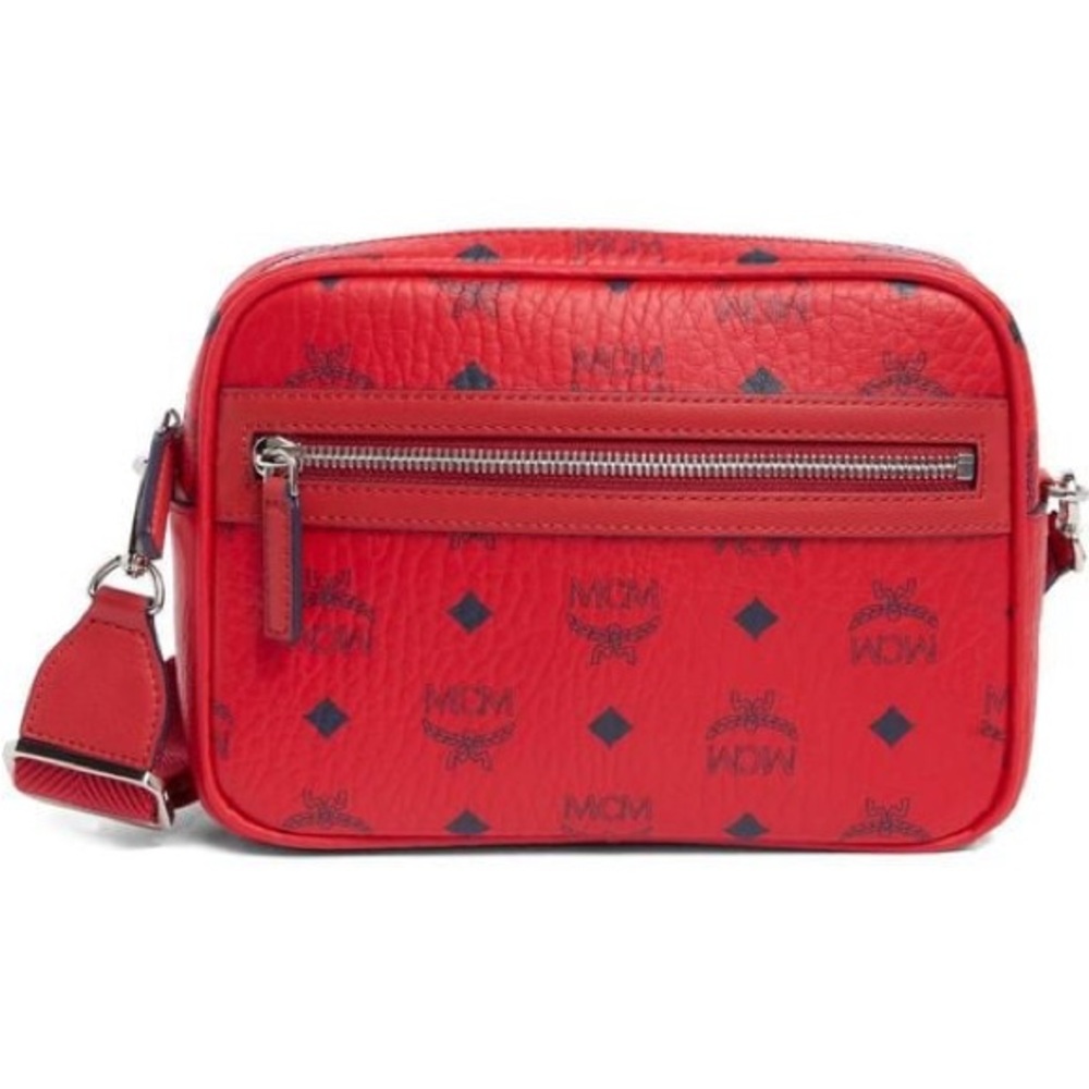 MCM Small MAXI VISETOS AREN Cross-body
and Aren Visetos Card Holder